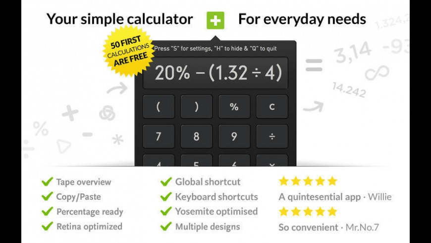 best calculator emulator mac